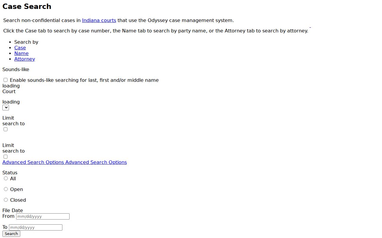 Hamilton County residents directory MyCase court search